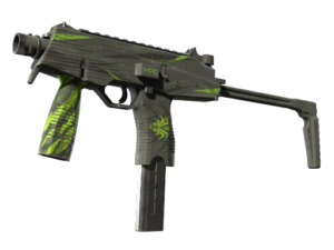 MP9 | Deadly Poison (Battle-Scarred)