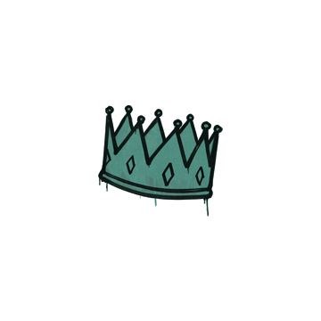 Sealed Graffiti | King Me (Frog Green)