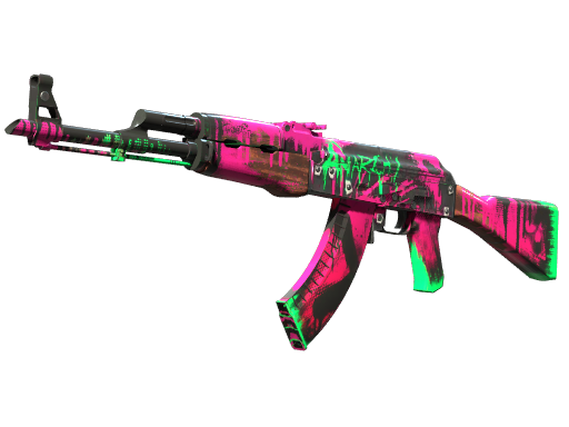 AK-47 | Neon Revolution (Well-Worn)