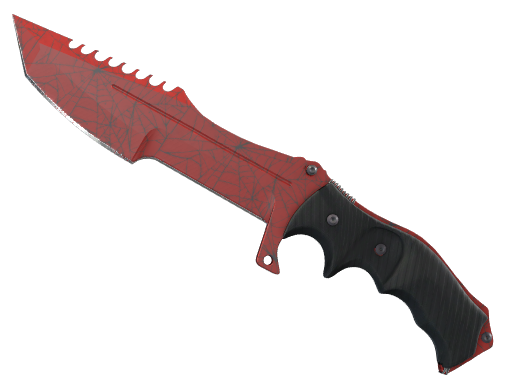 ★ Huntsman Knife | Crimson Web (Field-Tested)