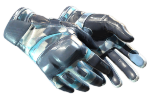 ★ Moto Gloves | Cool Mint (Battle-Scarred)