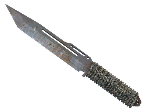 ★ Paracord Knife | Rust Coat (Battle-Scarred)