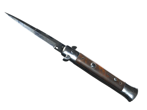 ★ Stiletto Knife | Stained (Battle-Scarred)