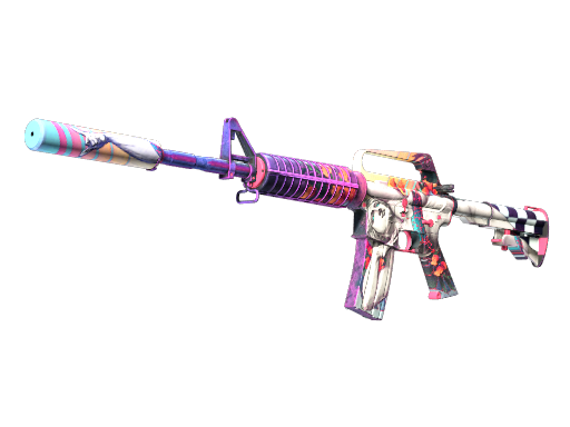 M4A1-S | Vaporwave (Battle-Scarred)