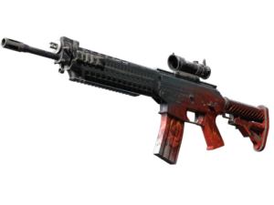 SG 553 | Darkwing (Battle-Scarred)