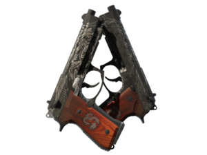 StatTrak™ Dual Berettas | Dualing Dragons (Well-Worn)