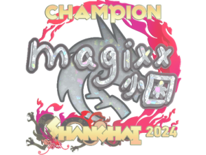Sticker | magixx (Glitter, Champion) | Shanghai 2024