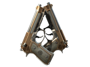 StatTrak™ Dual Berettas | Cartel (Minimal Wear)