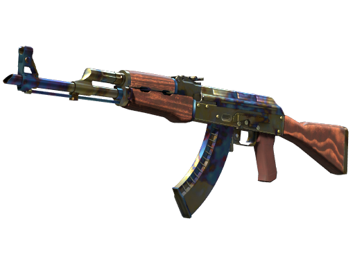 StatTrak™ AK-47 | Case Hardened (Well-Worn)