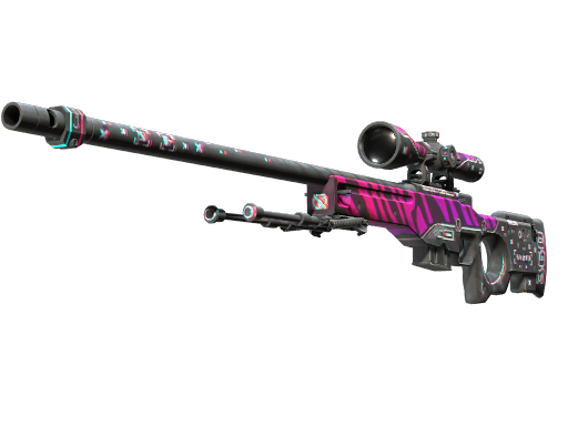 StatTrak™ AWP | Chromatic Aberration (Well-Worn)